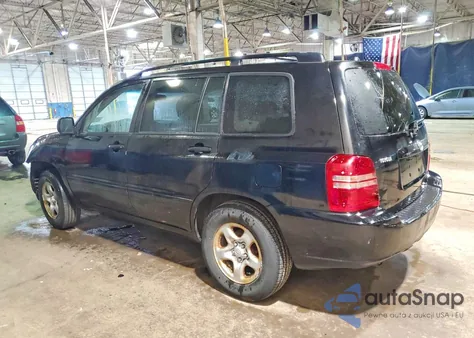 2003 Toyota Highlander z USA, uszkodzony, nr VIN JTEGD21A130070578